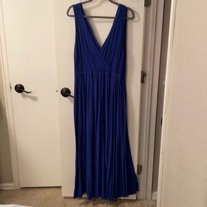 Blue Maxi Dress Size Large